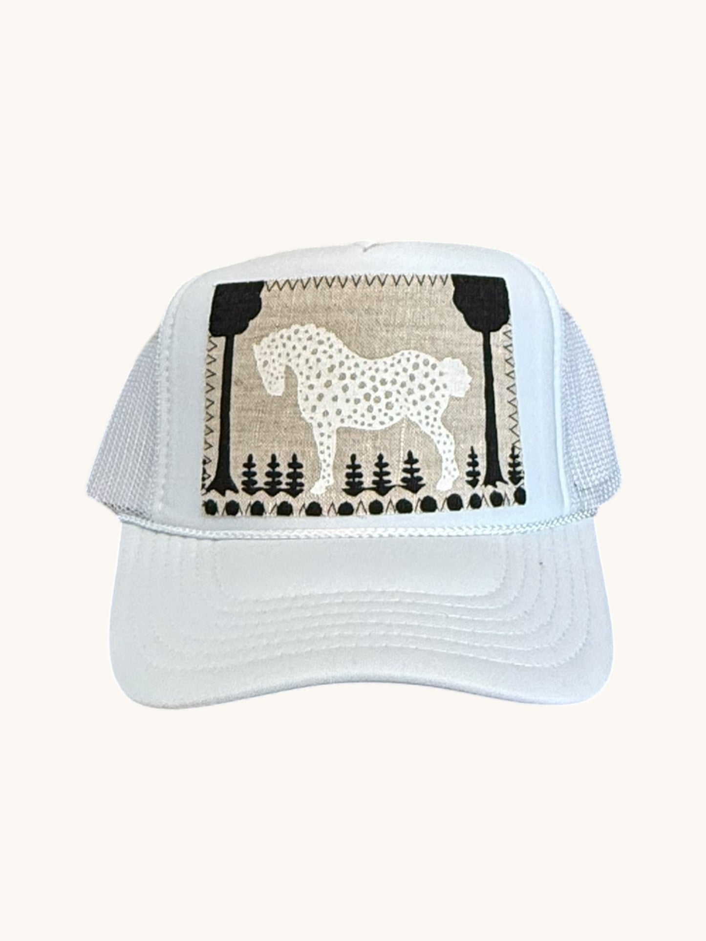 TEXTILE TRUCKER - WHITE