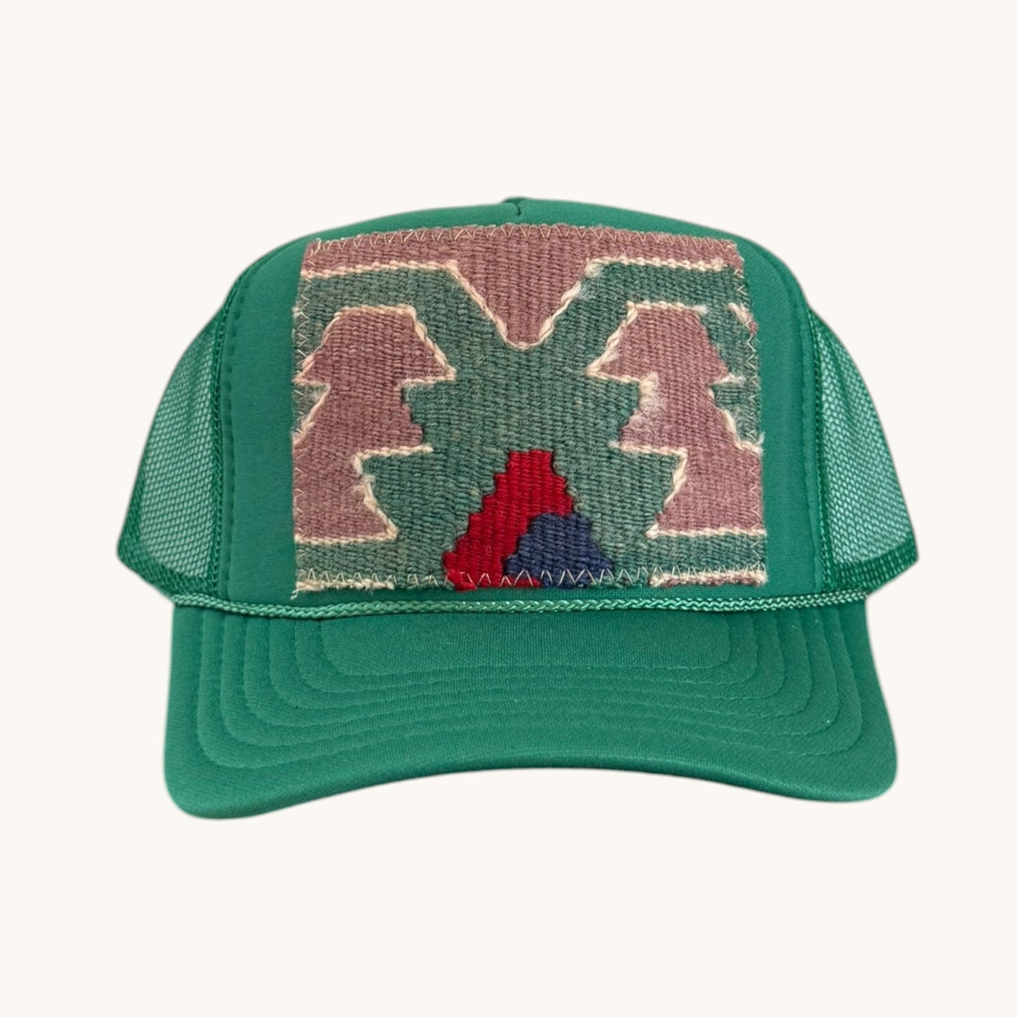 KILIM TRUCKER - KELLY GREEN
