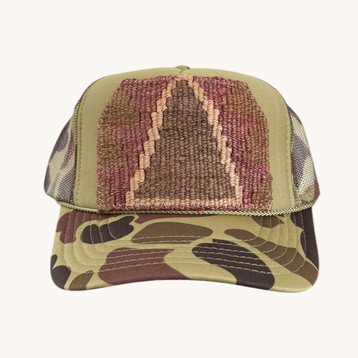 KILIM TRUCKER - CAMO+OLIVE