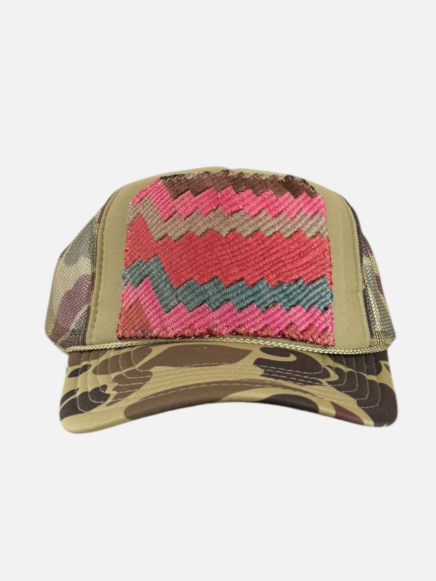 Kilim Trucker - Olive / Camo