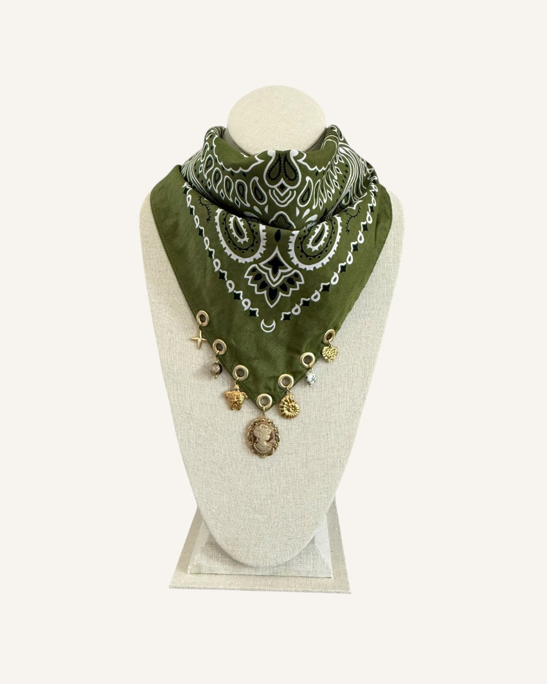 OLIVE BANDANA