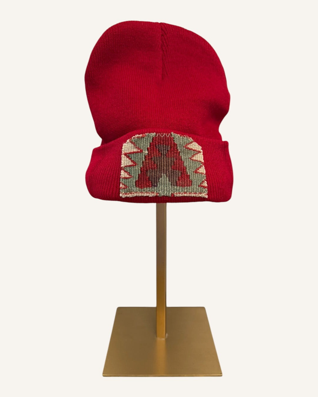 DARK RED BEANIE
