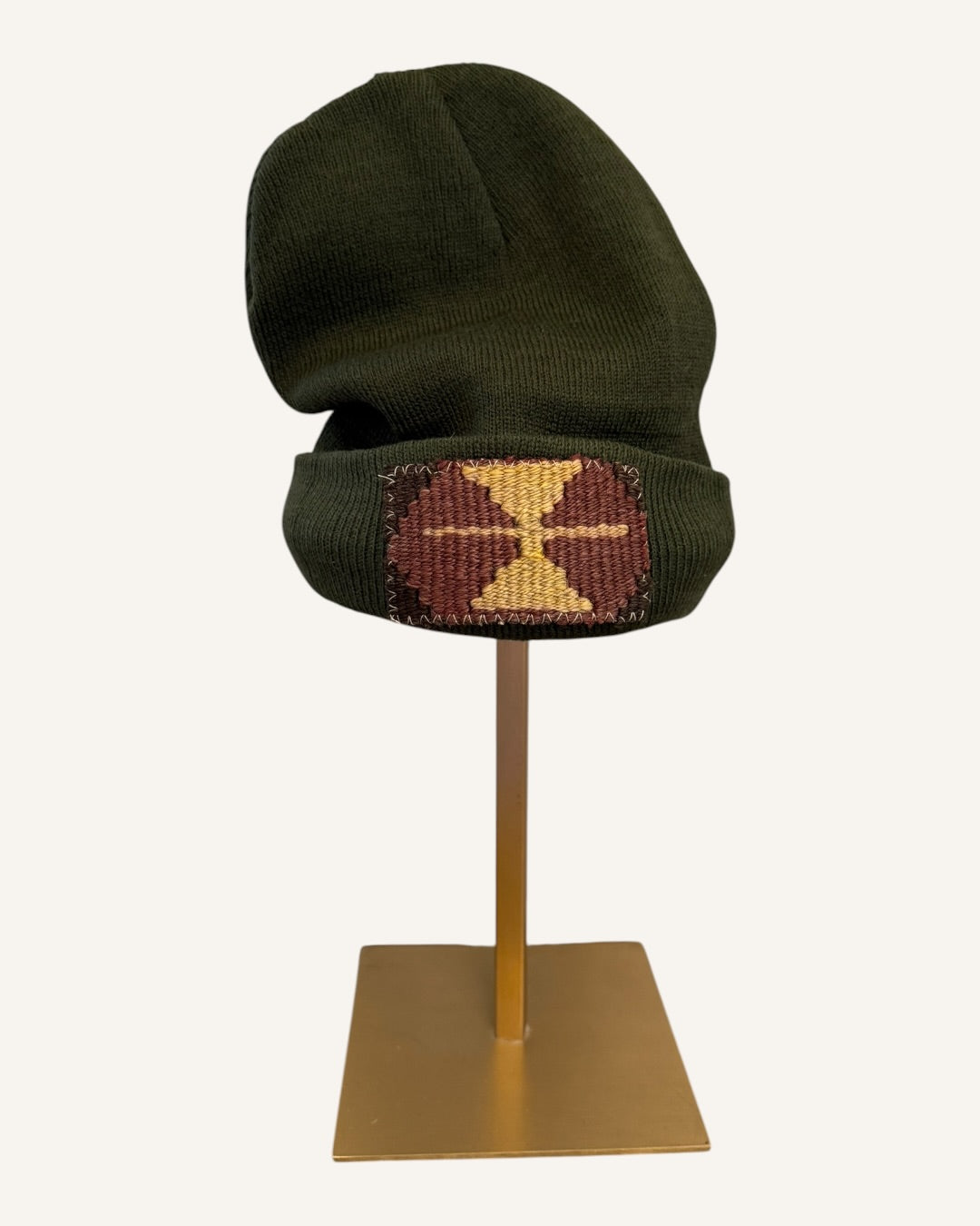 HUNTER GREEN BEANIE