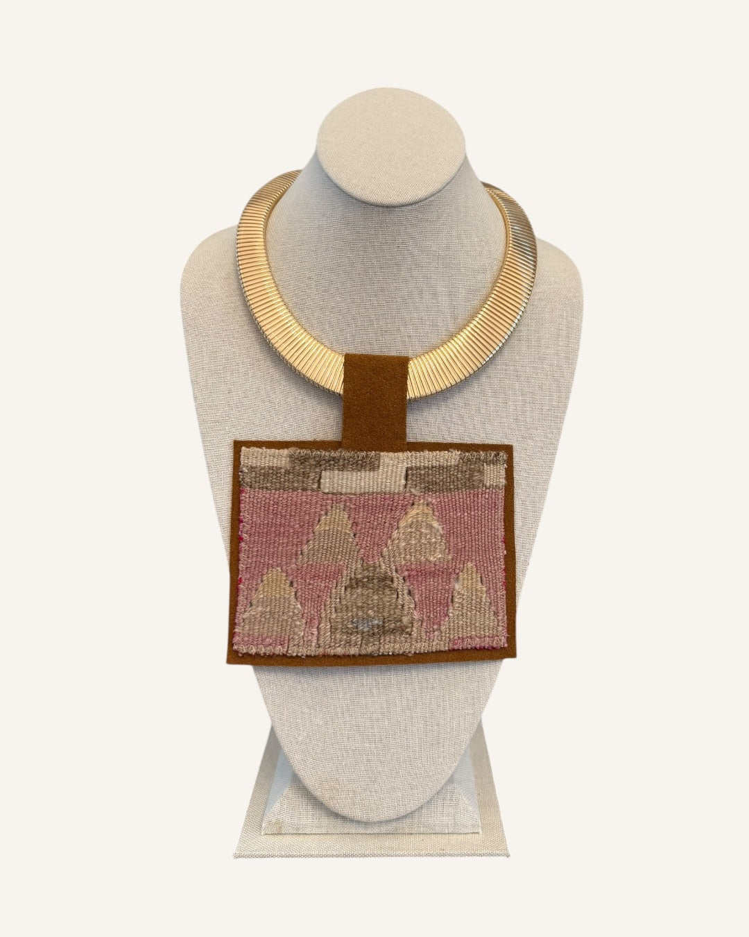 KILIM PATCH - GOLD SNAKE CHAIN
