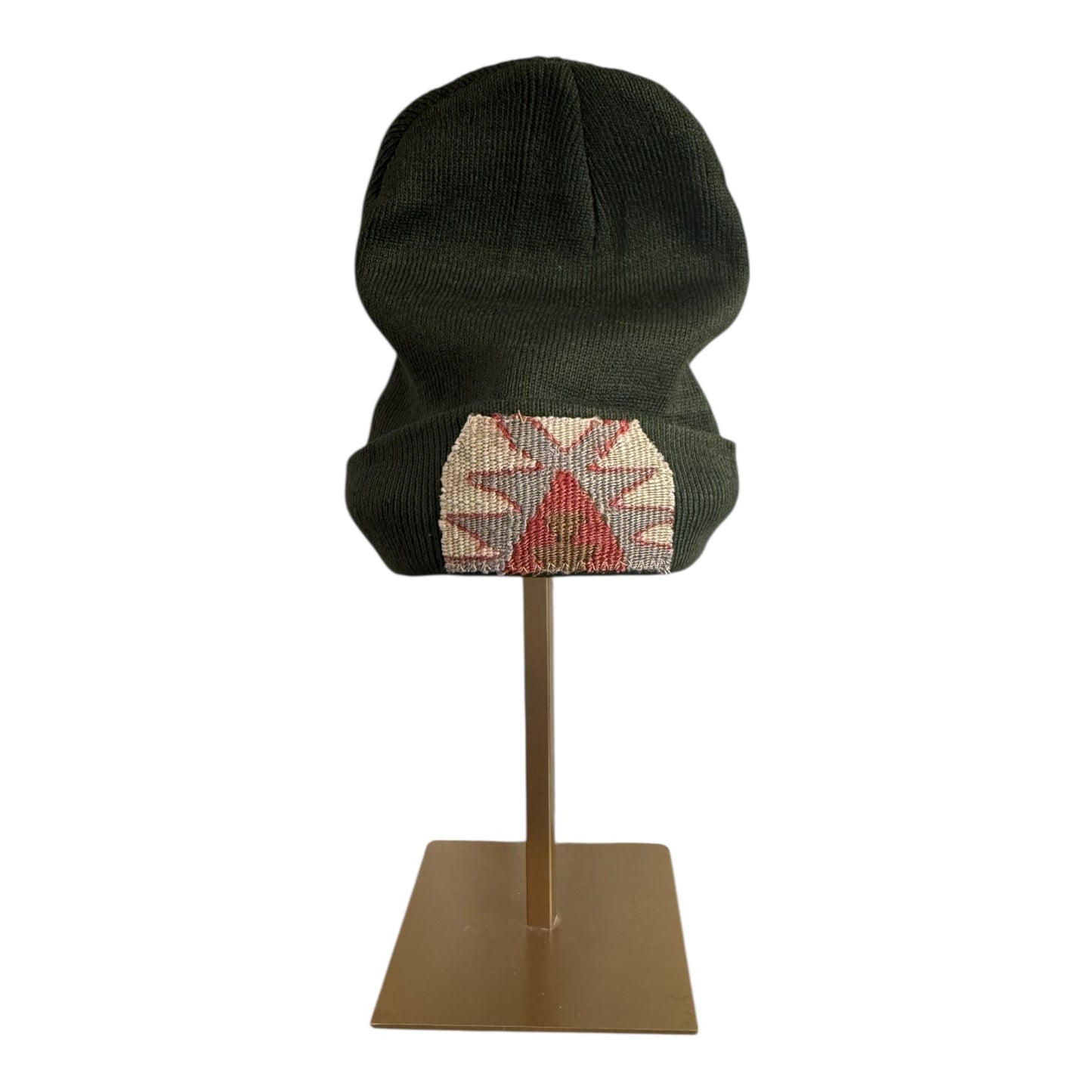 Kilim Beanie - Hunter Green