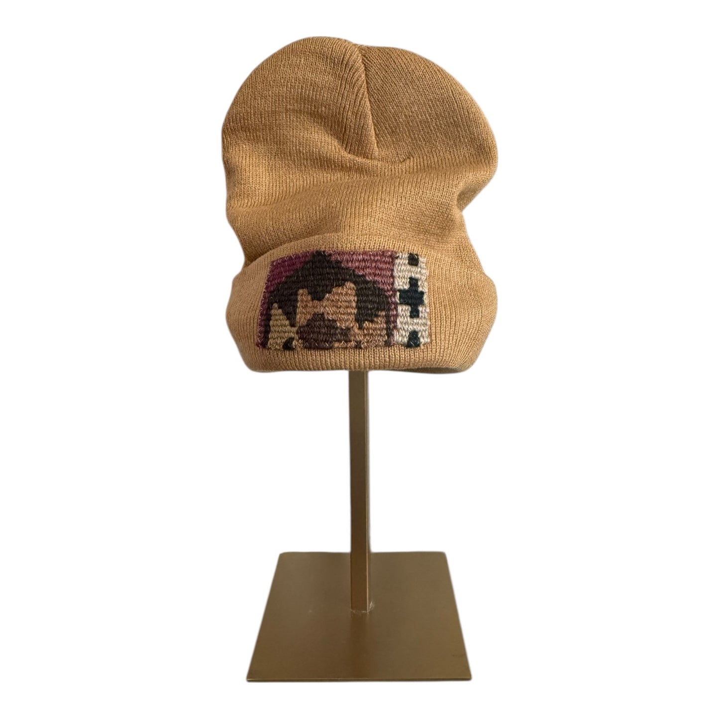Kilim Beanie - Tan