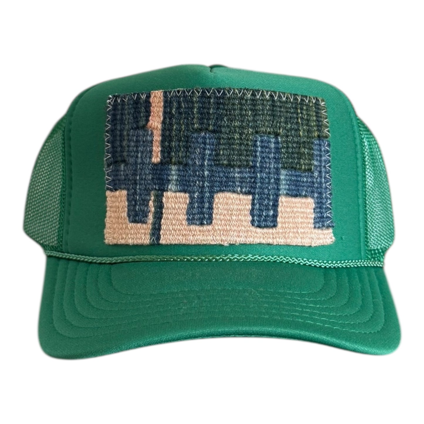 Kilim Trucker - Kelly Green