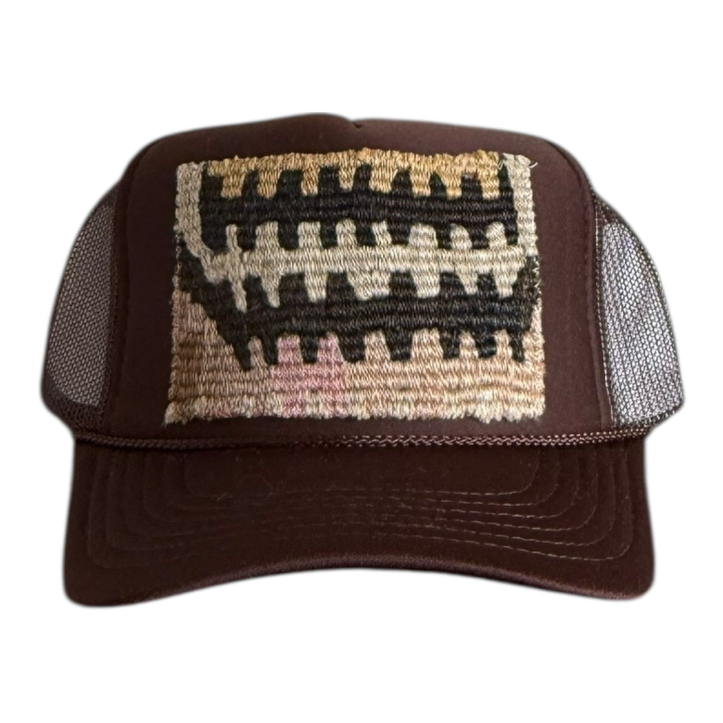 Kilim Trucker Hat - Brown