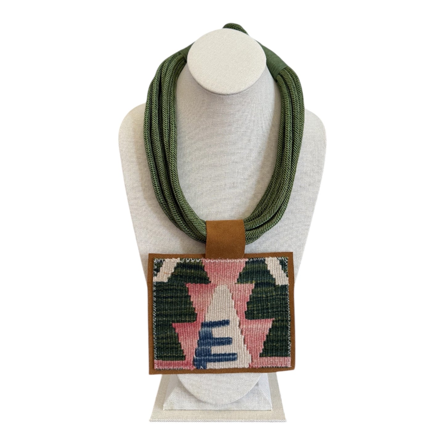 Kilim Pendant Necklace