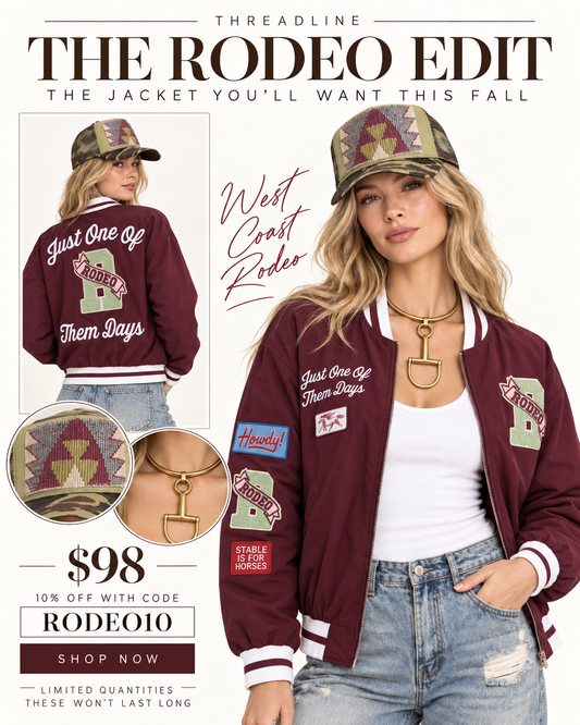 "JUST ONE OF THEM DAYS" JACKET - MAROON