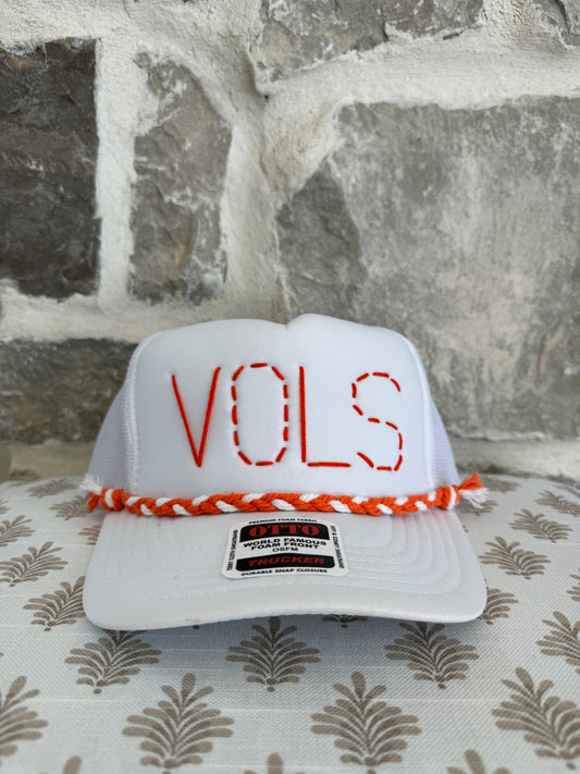 Gameday Trucker Hat- White/ Vols