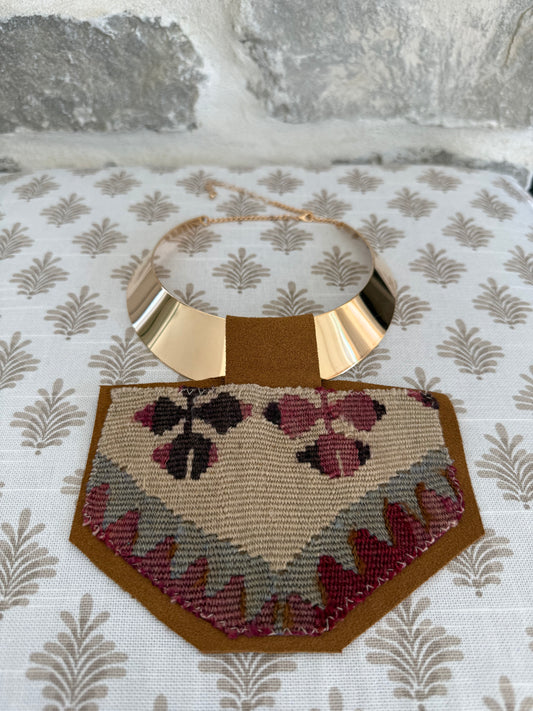 Kilim Pendant Necklace
