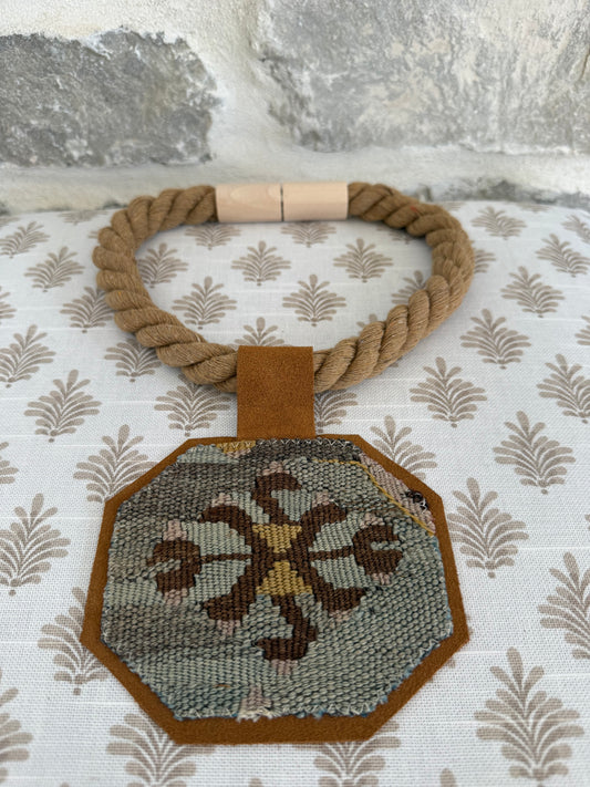 Kilim Pendant Necklace