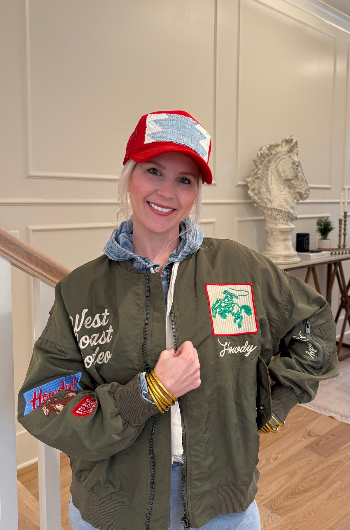 WEST COAST RODEO JACKET - GREEN