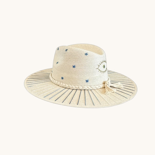 Palm Hand Stitched - Mystic Gaze