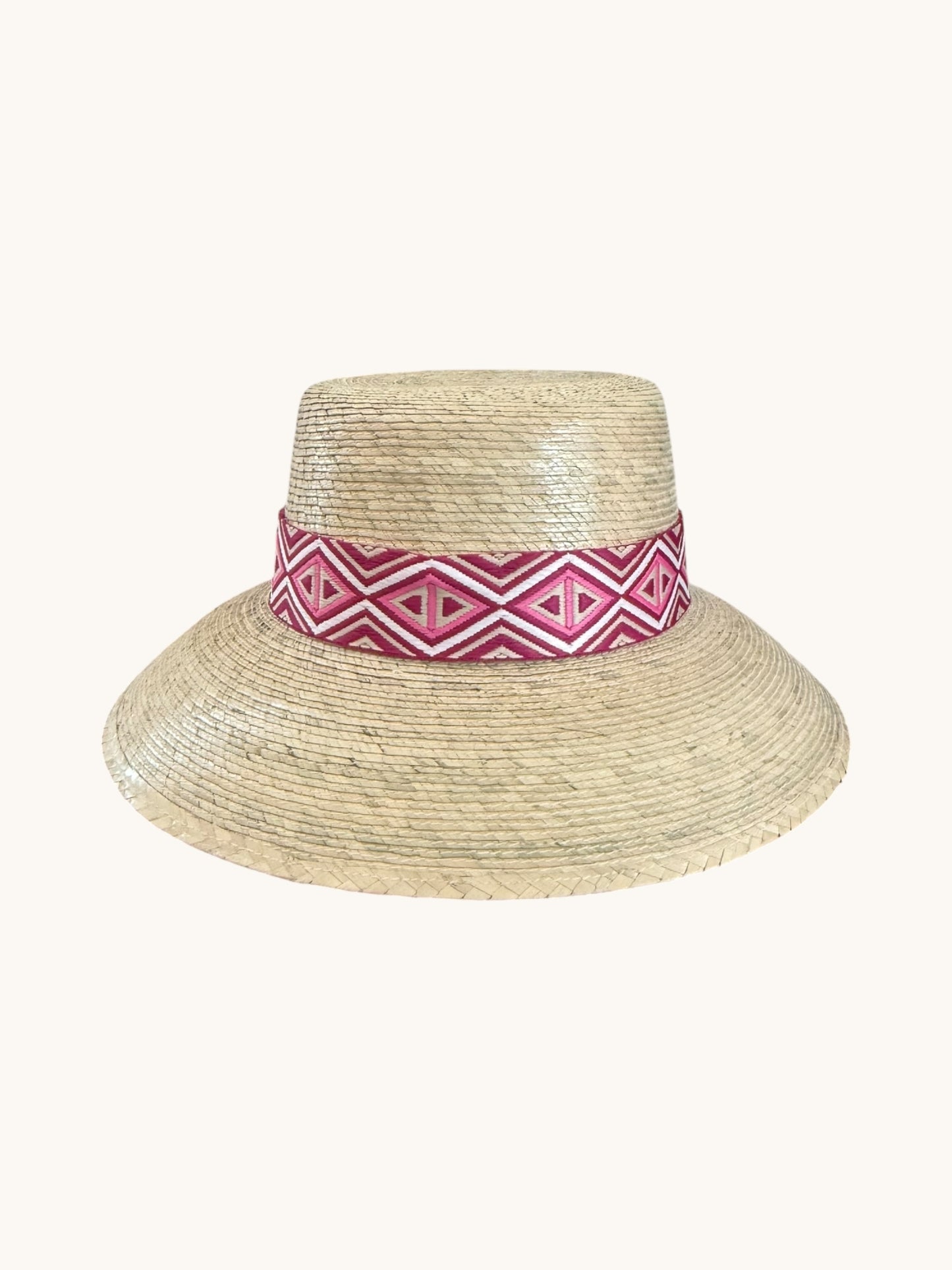 BUCKET HAT : PINK BAND