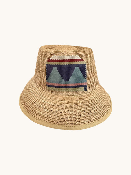 BUCKET HAT : KILIM PATCH