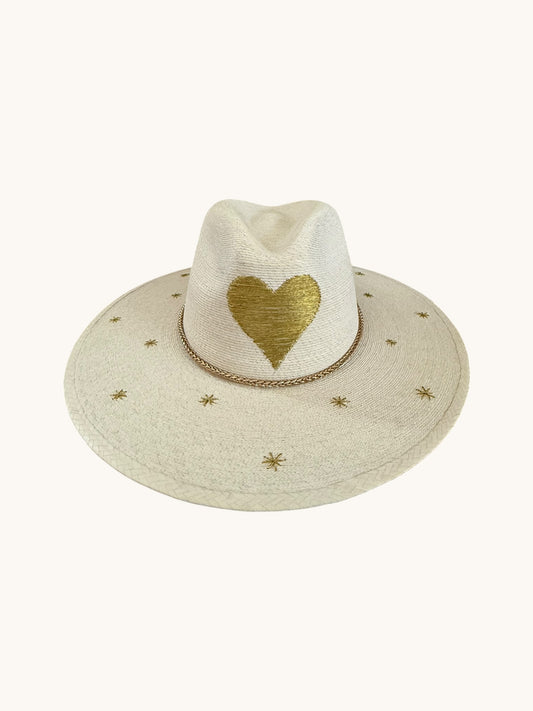 PALM HAT: HEART OF GOLD