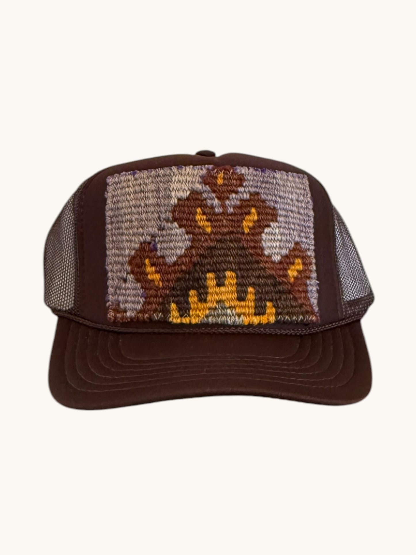KILIM TRUCKER - BROWN