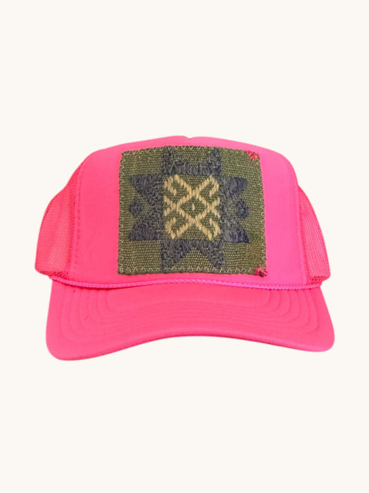 KILIM TRUCKER - HOT PINK
