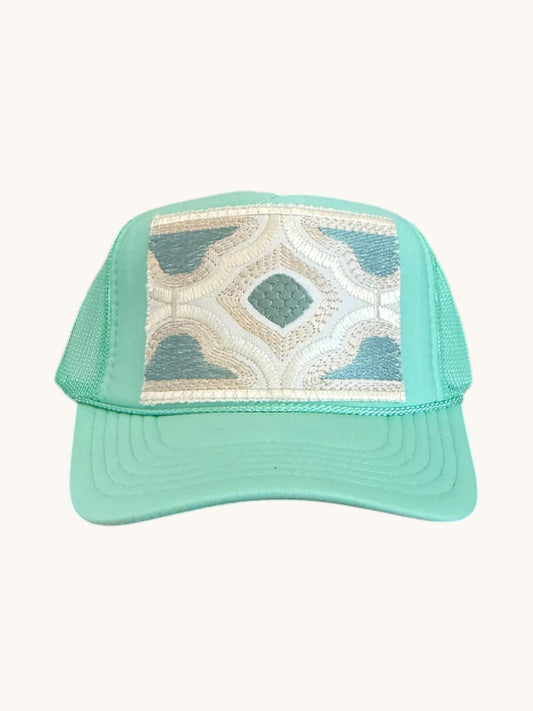 TEXTILE TRUCKER - SEAFOAM