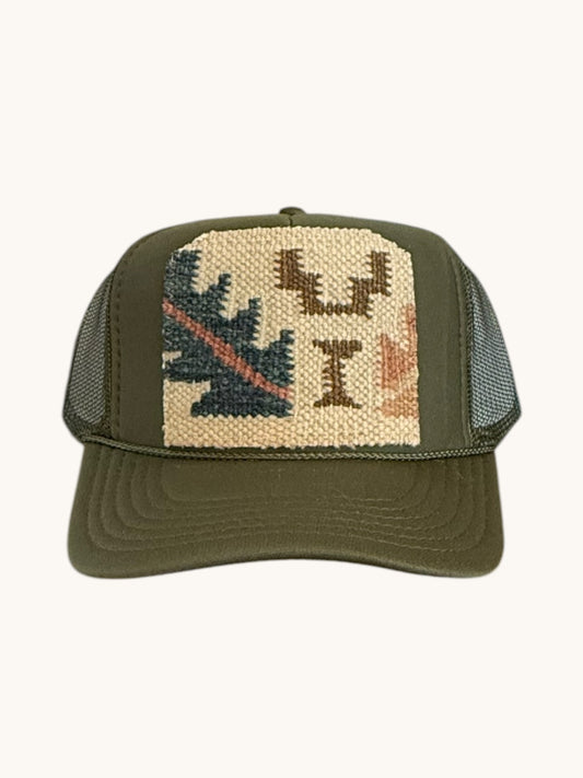 TEXTILE TRUCKER - OLIVE
