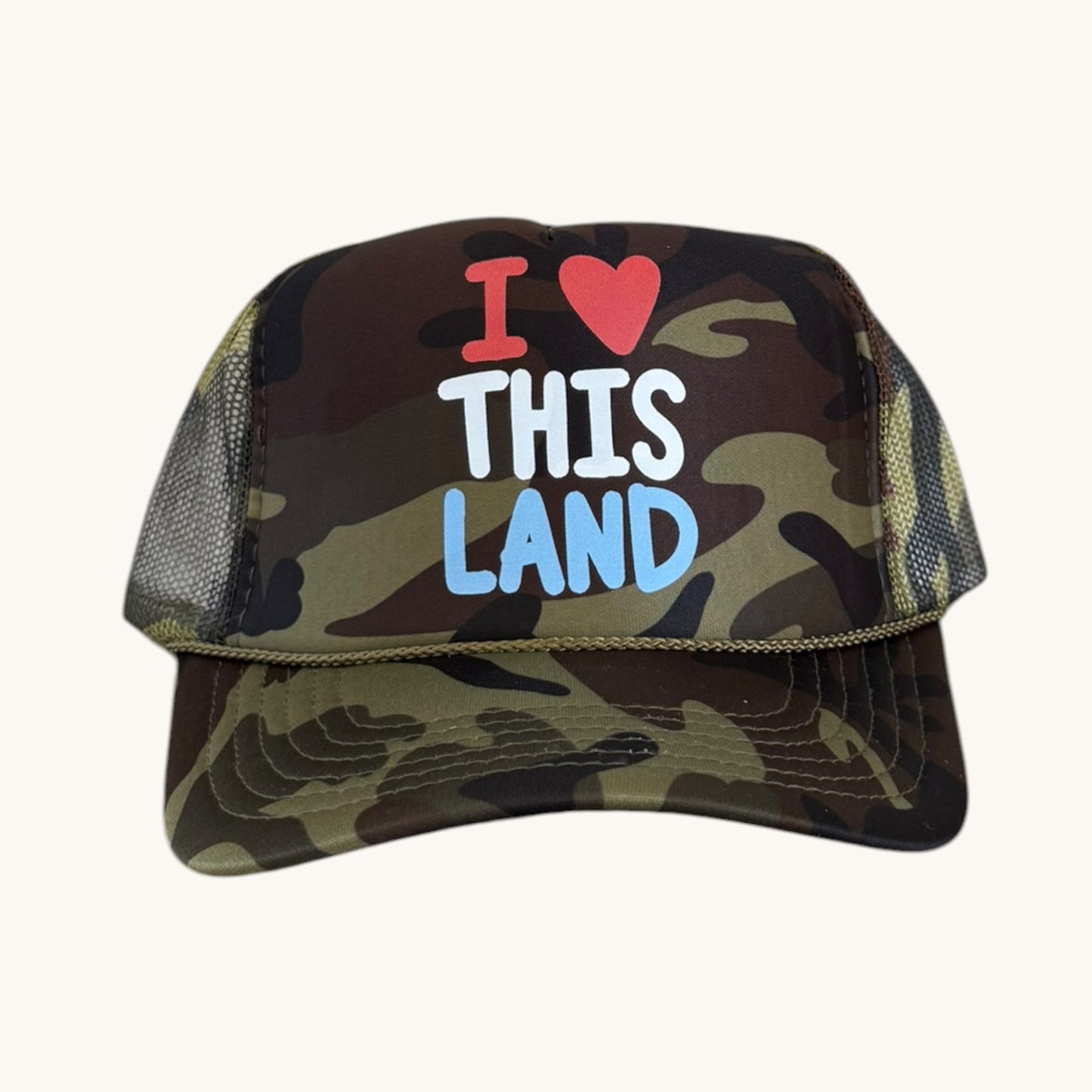 I LOVE THIS LAND-CAMO