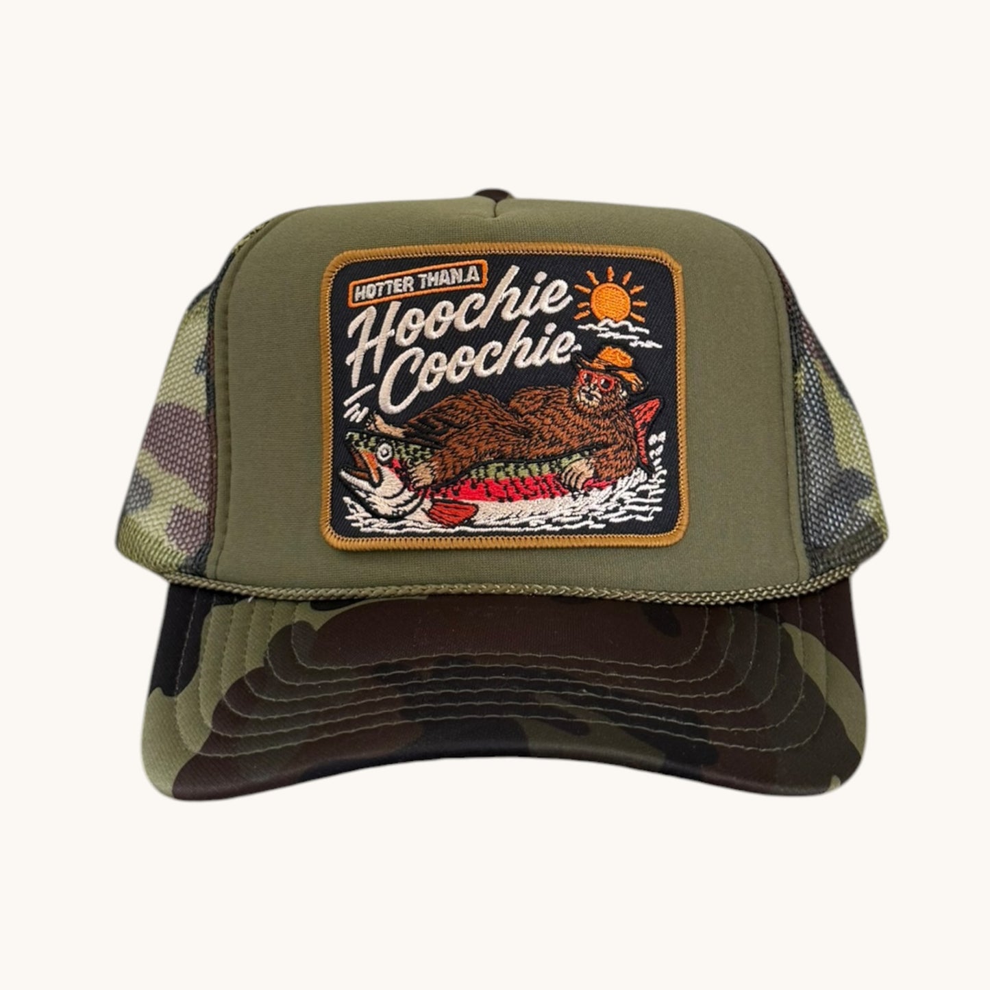 HOTTER THAN A HOOCH- CAMO