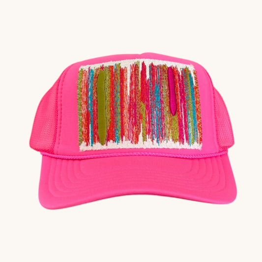 TEXTILE TRUCKER- HOT PINK