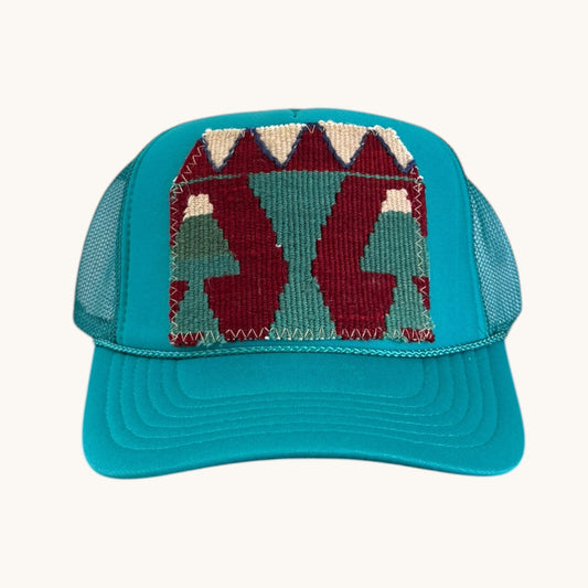 KILIM TRUCKER- TURQUOISE