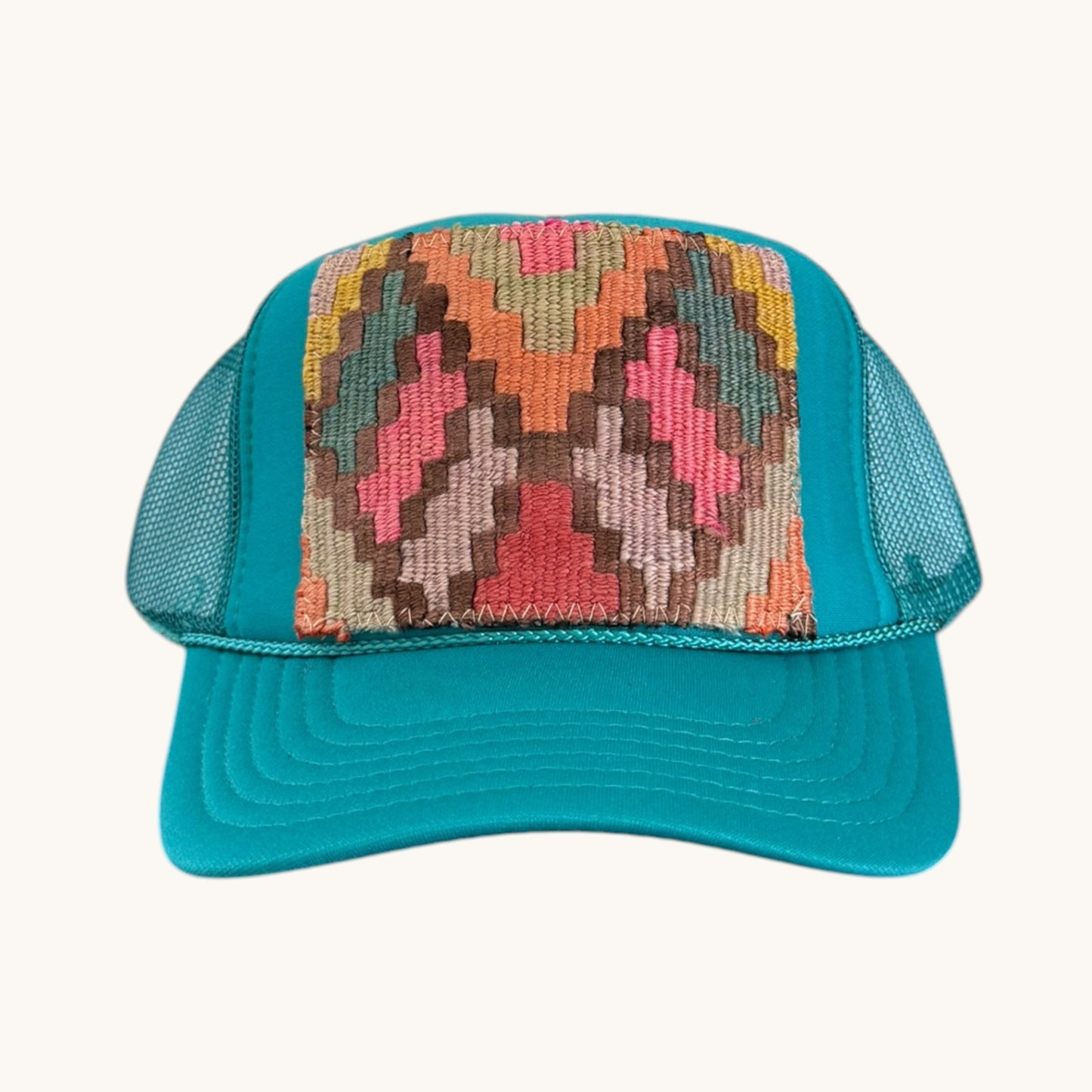 KILIM TRUCKER- TURQUOISE