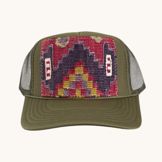 KILIM TRUCKER - OLIVE