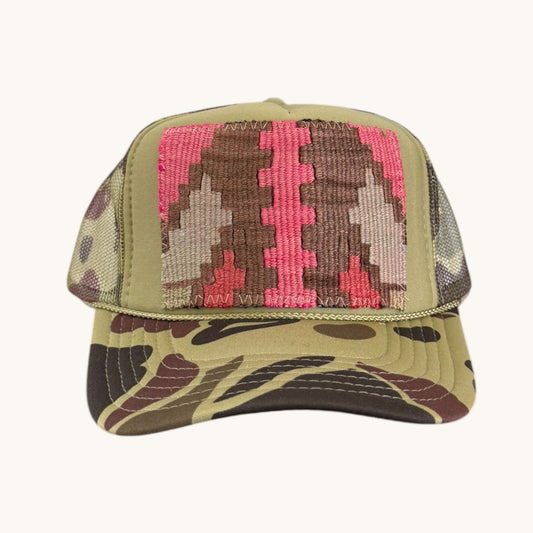 KILIM TRUCKER - CAMO+OLIVE