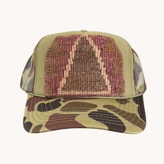 KILIM TRUCKER - CAMO+OLIVE