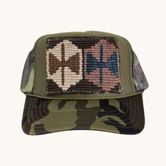 KILIM TRUCKER - CAMO+DK OLIVE