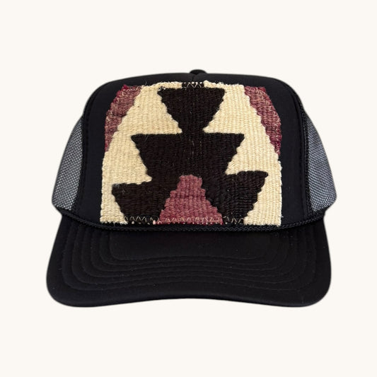 KILIM TRUCKER - BLACK