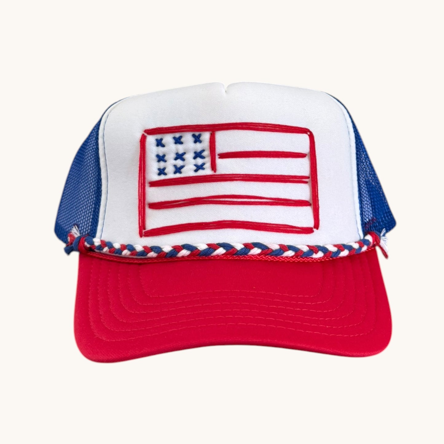 FLAG - RED+WHITE+ROYAL