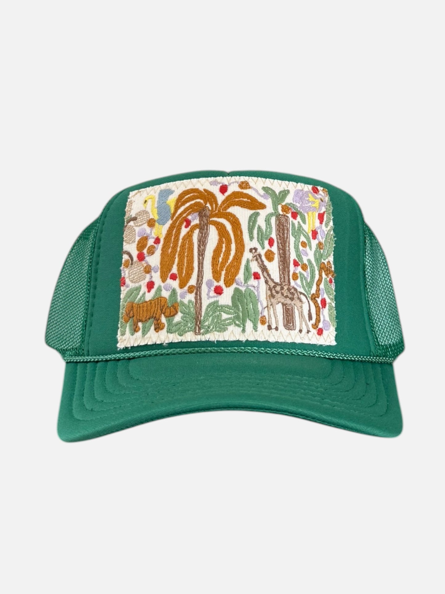 Textile Trucker - Kelly Green