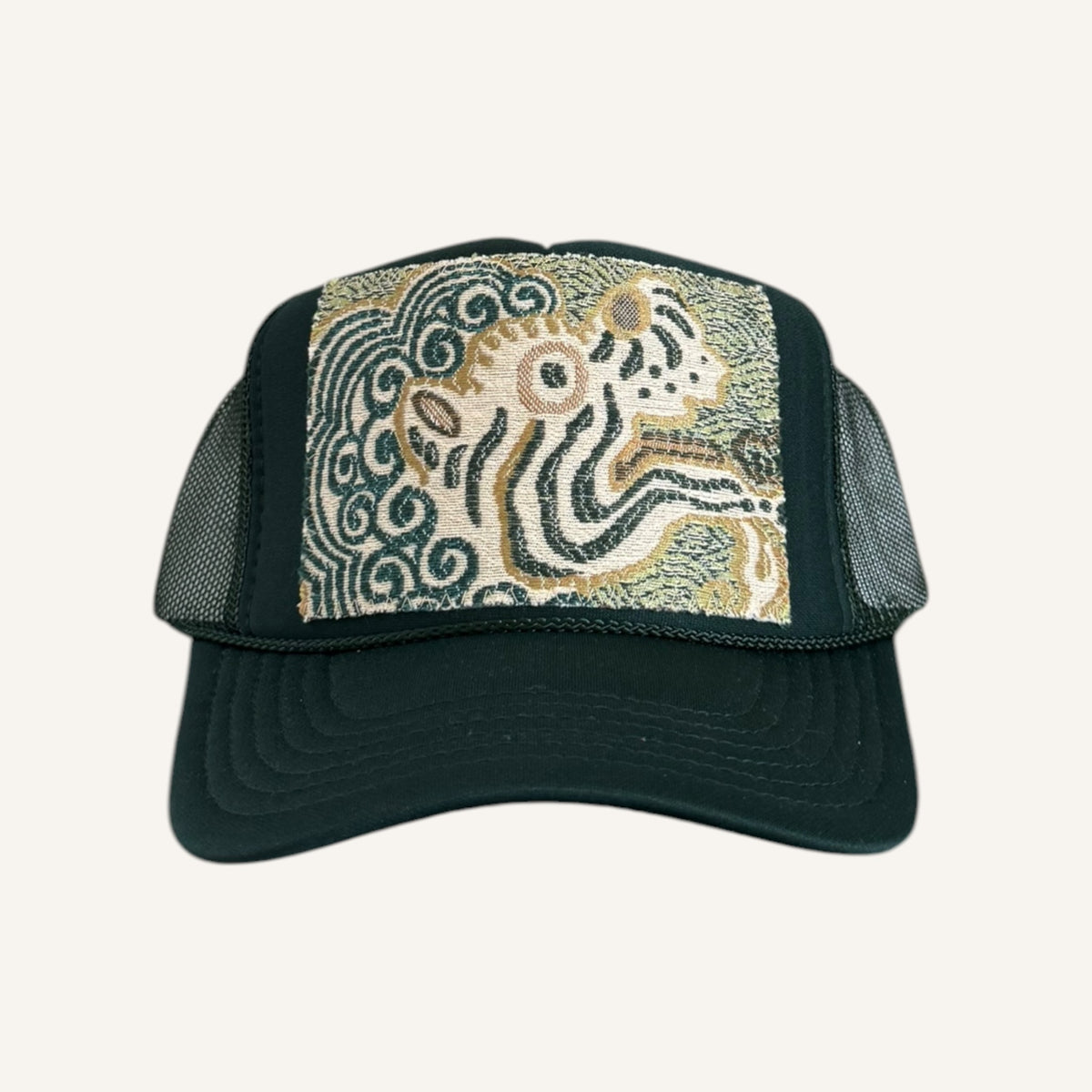 TEXTILE TRUCKER - HUNTER GREEN