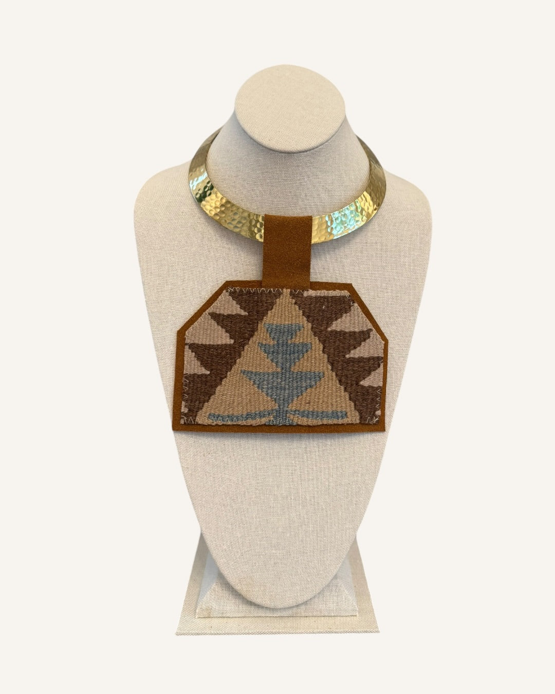 KILIM PATCH - SKINNY GOLD CHOKER