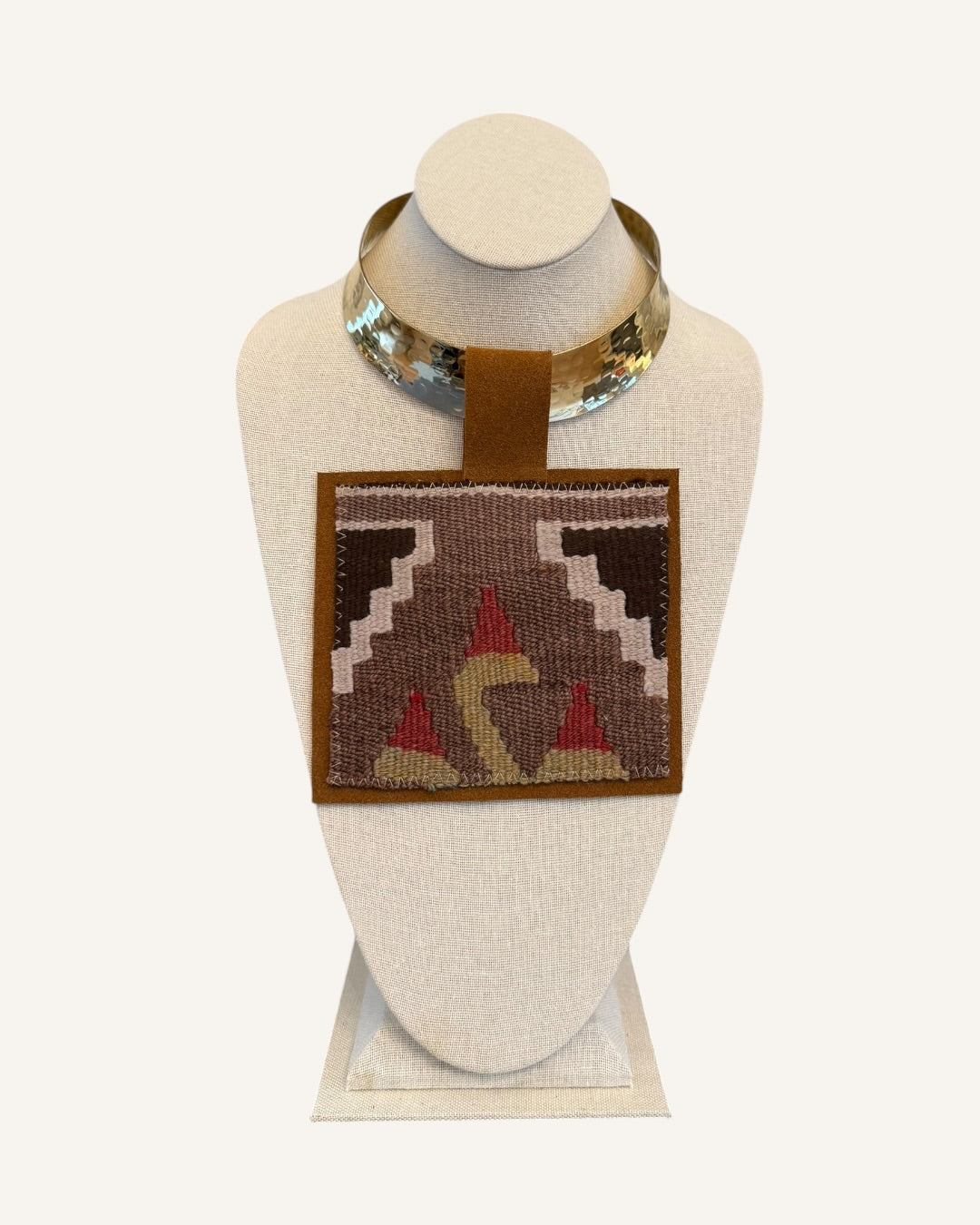 KILIM PATCH - CHUNCKY GOLD CHOKER