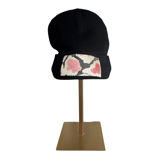 Textile Beanie - Black