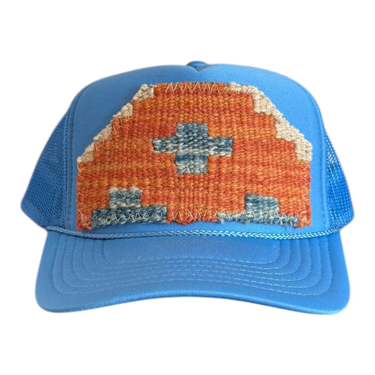 Kilim Trucker- Powder Blue