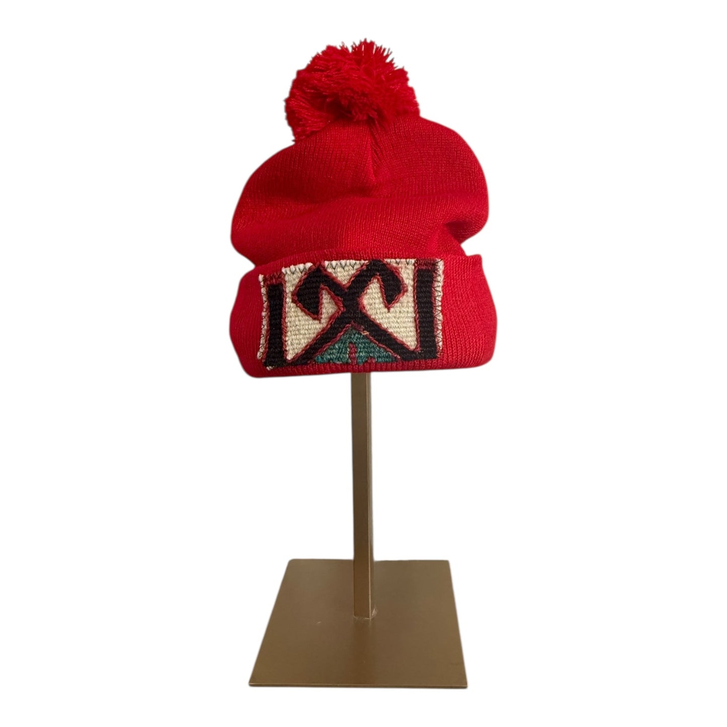 Kilim Beanie - Red