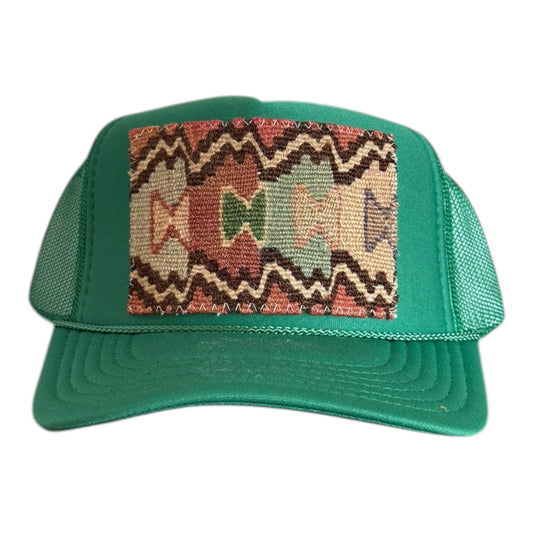 Kilim Trucker - Kelly Green
