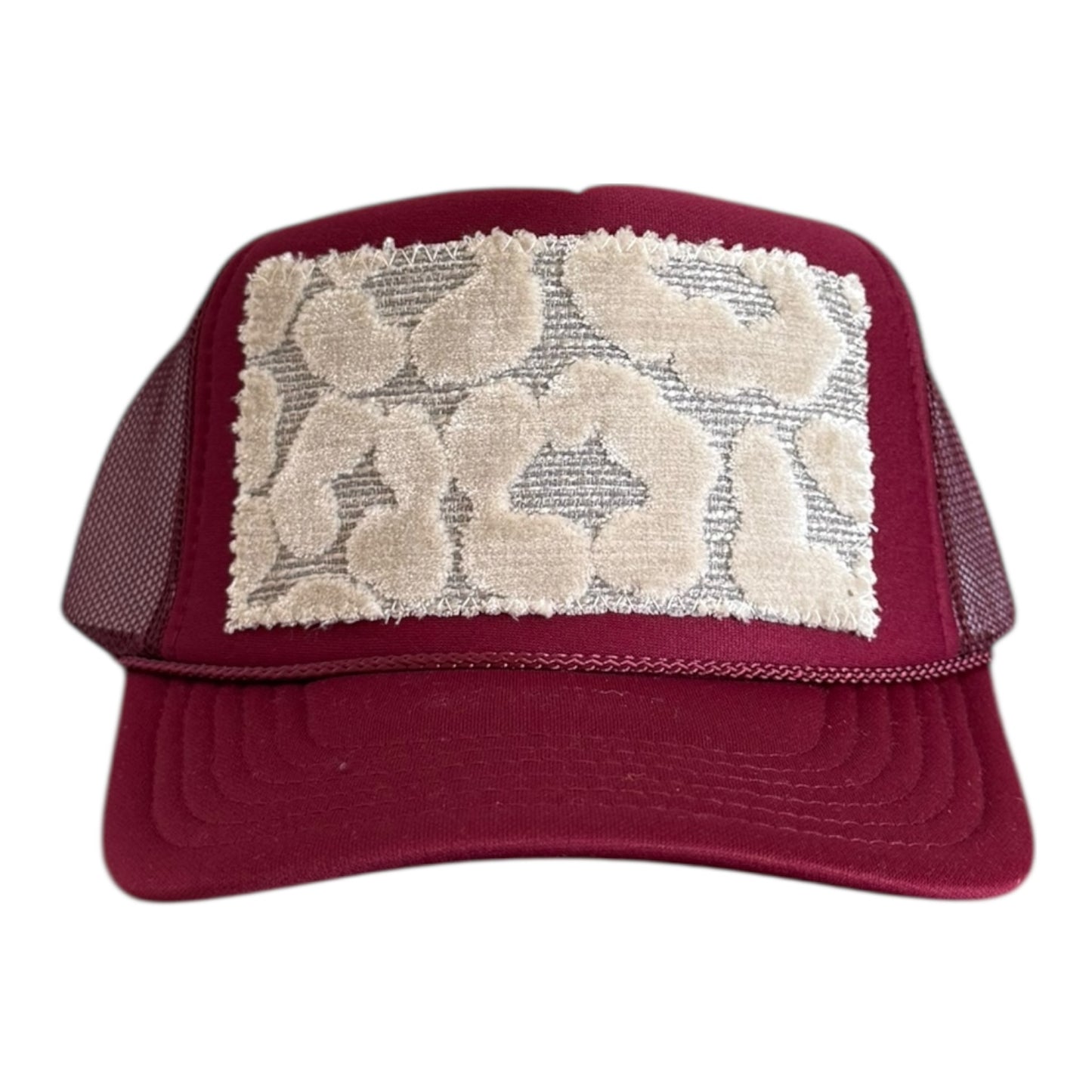 Textile Trucker - Maroon