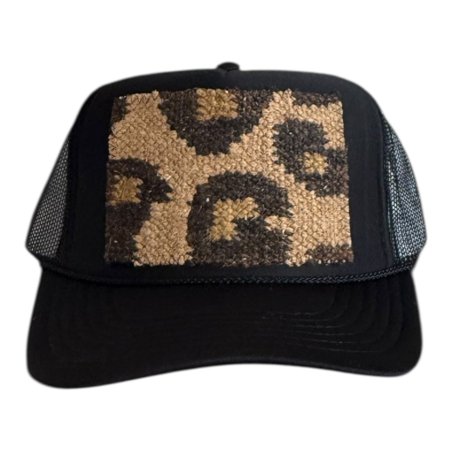 Kilim Trucker Hat - Black