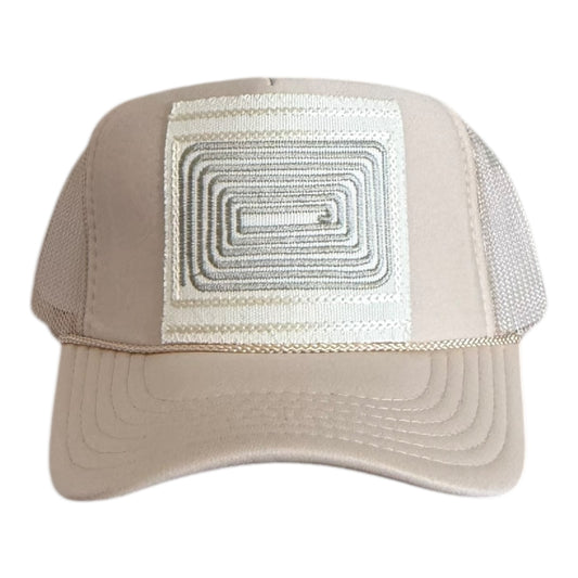 Textile Trucker Hat - Sand