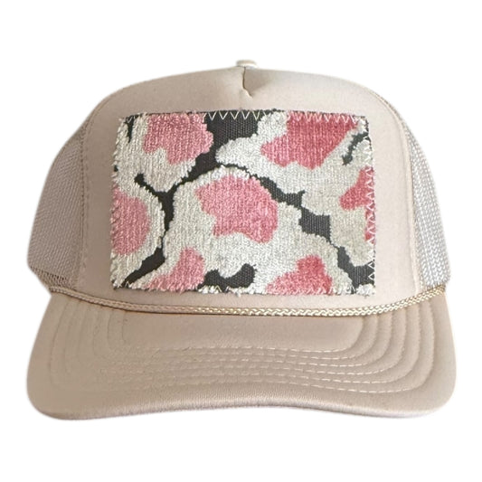 Textile Trucker Hat - Sand