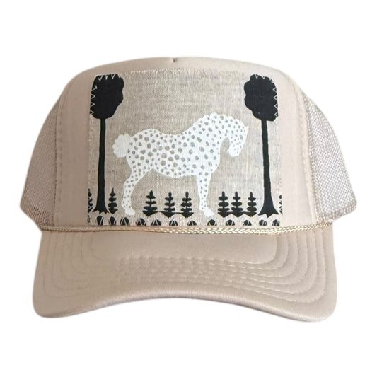 Textile Trucker Hat - Sand